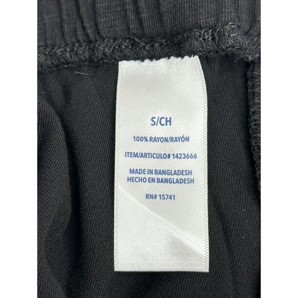 Splendid Black Joggers Elastic Waist High Rise Straps Stretch Athletic Casual S - Picture 5 of 10